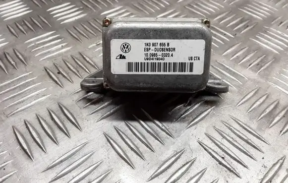 Volkswagen Golf V ESP acceleration yaw rate sensor 1K0907655B 10098503204