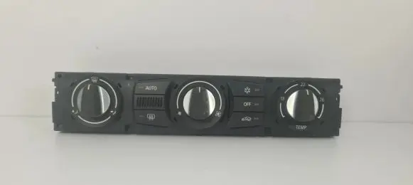 BMW 5 E60 E61 Climate control unit 9155638