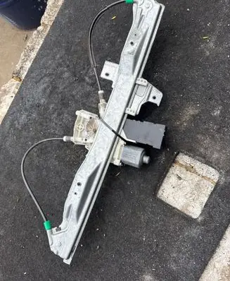 Peugeot 407 Front door window regulator with motor 994650102 0130822200