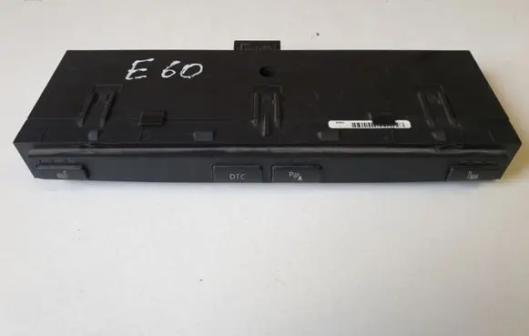 BMW 5 E60 E61 Seat heating switch 6985750 739300 13580662