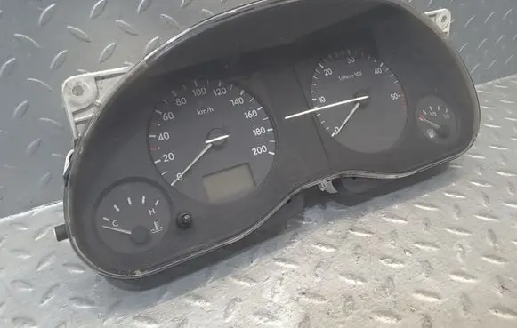 Volkswagen Sharan Speedometer (instrument cluster) 7M0919861R