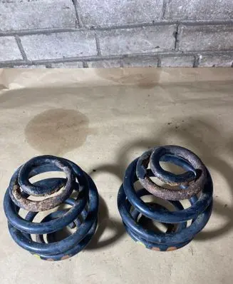 Rear coil spring
