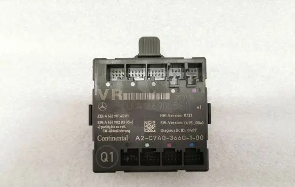 Mercedes-Benz B W246 W242 Door control unit/module A1669005811