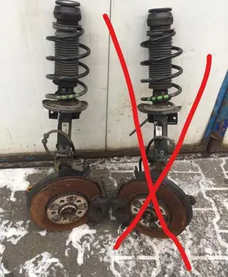 Seat Ibiza IV (6J,6P) Front suspension assembly kit set 