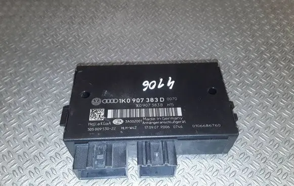 Volkswagen Golf Plus Tow bar trailer control unit/module 1K0907383D