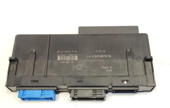 BMW 3 E90 E91 Comfort/convenience module 9229878 10681810 61359229878