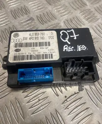Audi Q7 4L Seat control module 4L0959760 0000000 4F0910760