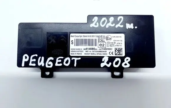 Peugeot 208 II Bluetooth control unit module 9841408080