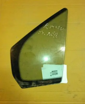 Renault Modus Front door vent window glass four-door 