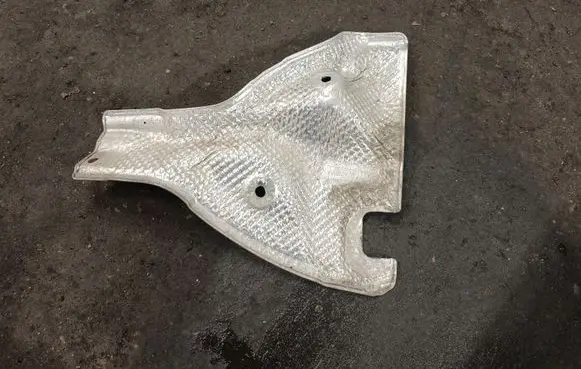 Audi A6 S6 C7 4G Exhaust heat shield 4G2804164