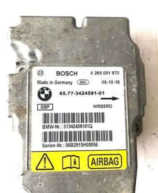 BMW X3 E83 Airbag control unit/module 6577342458101 0285001870