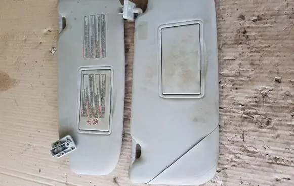 Ford Fiesta Sun visor