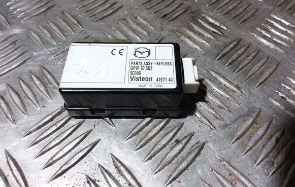 Mazda 6 Keyless (KESSY) go control unit/module GP9F675DZ