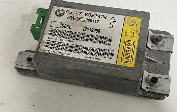 BMW 7 E65 E66 Airbag control unit/module 65776920470 6920470