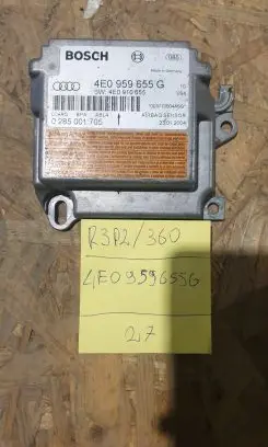 Audi A8 S8 D3 4E Airbag control unit/module 4E0959655G 4E0910655