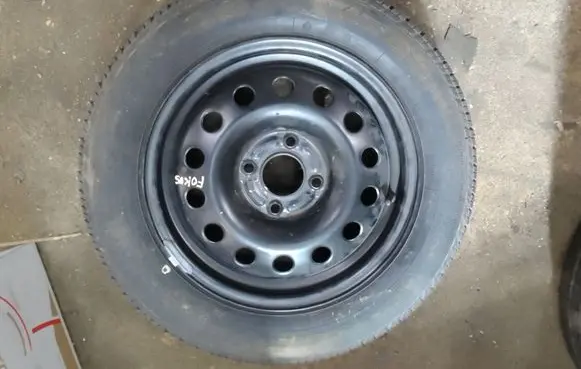 Ford Focus R15 spare wheel 