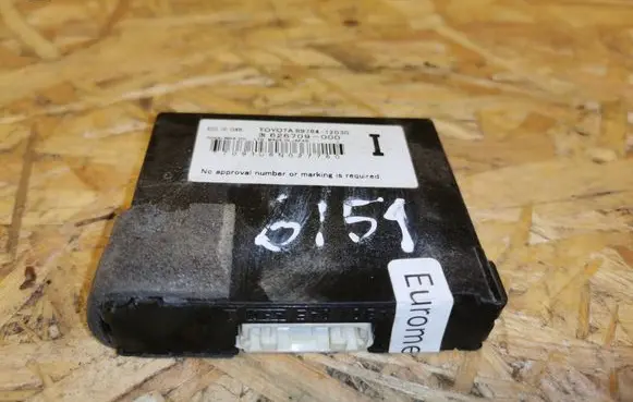 Toyota Auris 150 Immobilizer control unit/module 8978412030 626709000