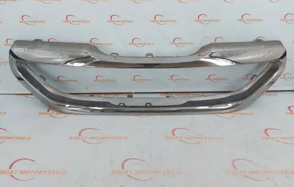 Peugeot 2008 I Front bumper upper radiator grill 9678365777