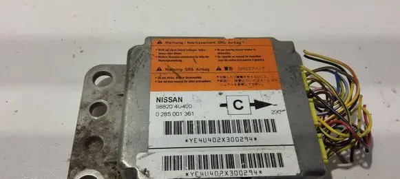 Nissan Almera Tino Airbag control unit/module 988204U400 0285001361 YE40402X300294