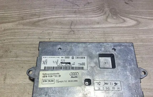 Audi A6 S6 C6 4F MMI control unit 4F0910731D