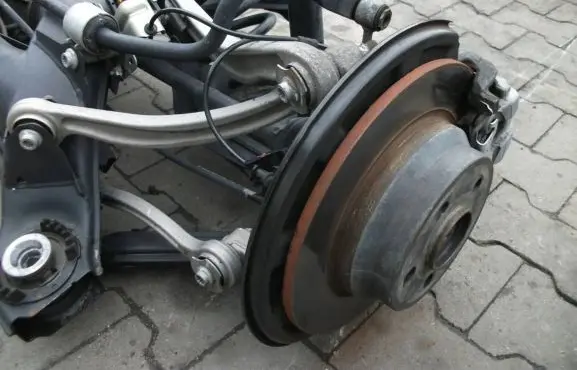 Mercedes-Benz E W212 Rear wheel hub spindle/knuckle 