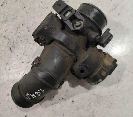 Citroen C4 I Throttle valve 9660030580