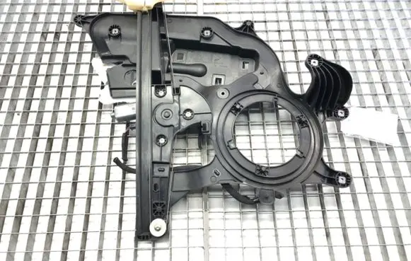 Peugeot Partner III Front door window regulator with motor 9817212080