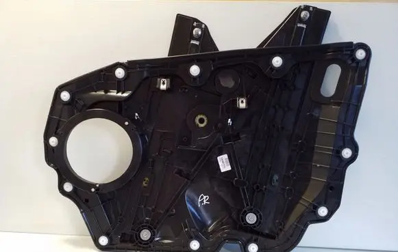 Front window lifting mechanism without motor