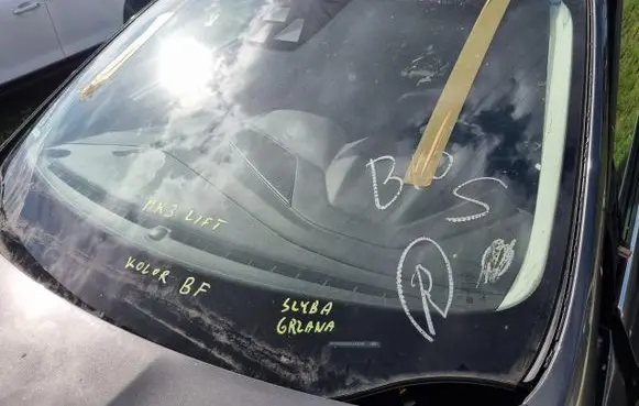 Ford Focus Front windscreen/windshield window 43R-002025