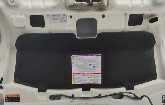 Engine bonnet/hood sound/heat insulation