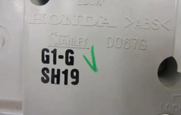 Honda Jazz Air conditioning/heating control unit G1-GSH19