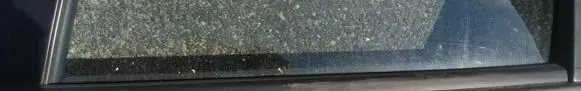 Honda Civic Rear door glass trim molding