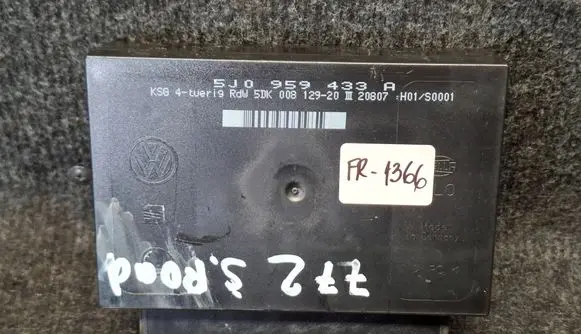 Skoda Roomster (5J) Comfort/convenience module 5J0959433A