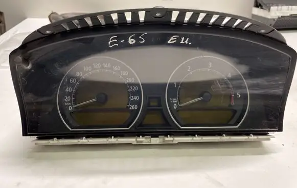 BMW 7 E65 E66 Speedometer (instrument cluster) 62119124811