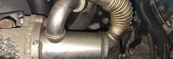 EGR valve cooler