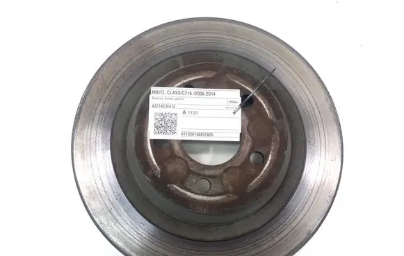 Mercedes-Benz CL C216 Rear brake disc A2214230412
