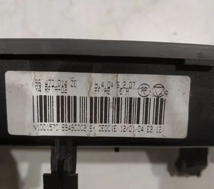 Citroen C5 Climate control unit 96470014ZE