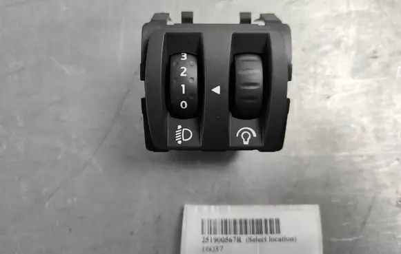 Renault Zoe Headlight level adjustment motor 251900567R