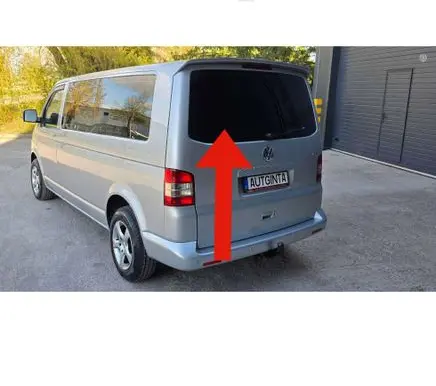 Volkswagen Transporter - Caravelle T5 Rear windscreen/windshield window 7H5845503S