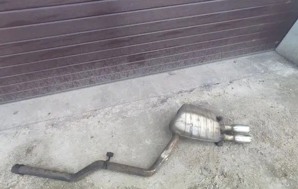 Mercedes-Benz C W204 Muffler/silencer A2044911601