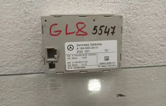 Mercedes-Benz ML W164 Gateway control module A1649002901 A1645403662 A1649023100