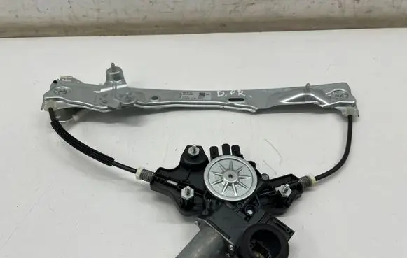 Front door window regulator with motor
