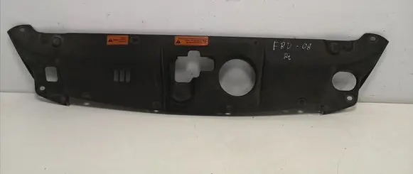 Engine bonnet/hood lock trim molding