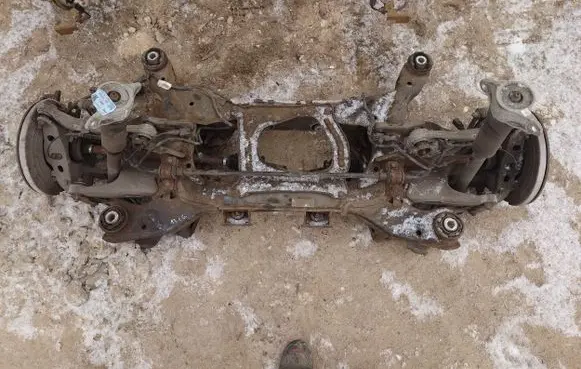 Jaguar XF X260 Rear axle beam 