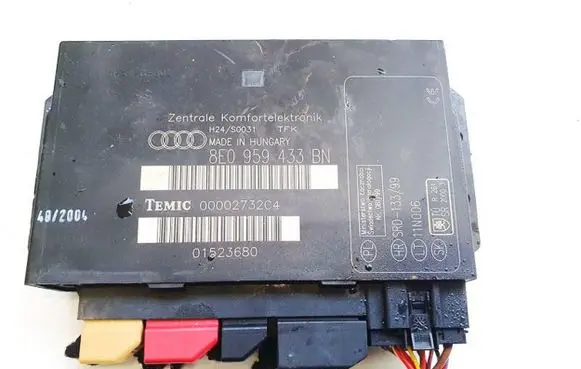Audi A4 S4 B7 8E 8H Comfort/convenience module 8e0959433bn 01523680
