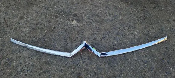 Citroen C4 I Picasso Front bumper splitter molding 9654191780