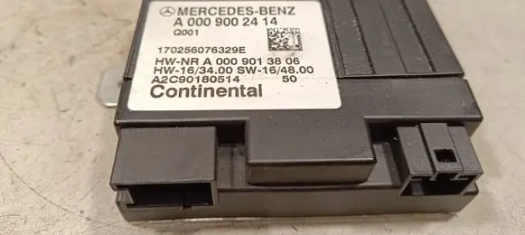 Mercedes-Benz E W213 Fuel injection pump control unit/module A0009002414 170237010529E A2C90180514