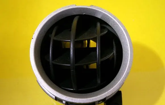 Dashboard side air vent grill/cover trim