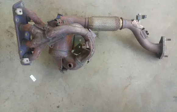 Mazda 3 II Catalyst/FAP/DPF particulate filter P5014E19289