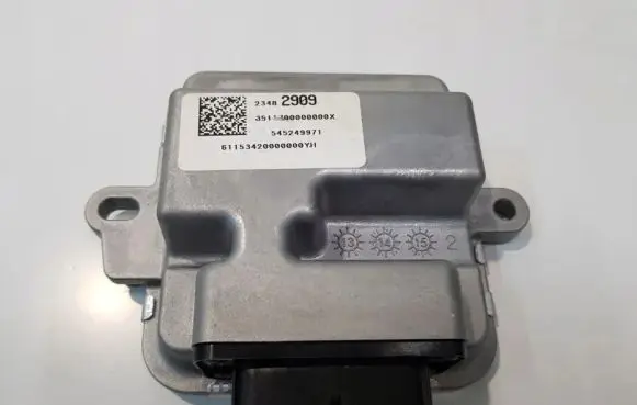 Opel Astra K Trunk lid opening control unit 